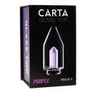 Focus V CARTA Glass Top - Purple