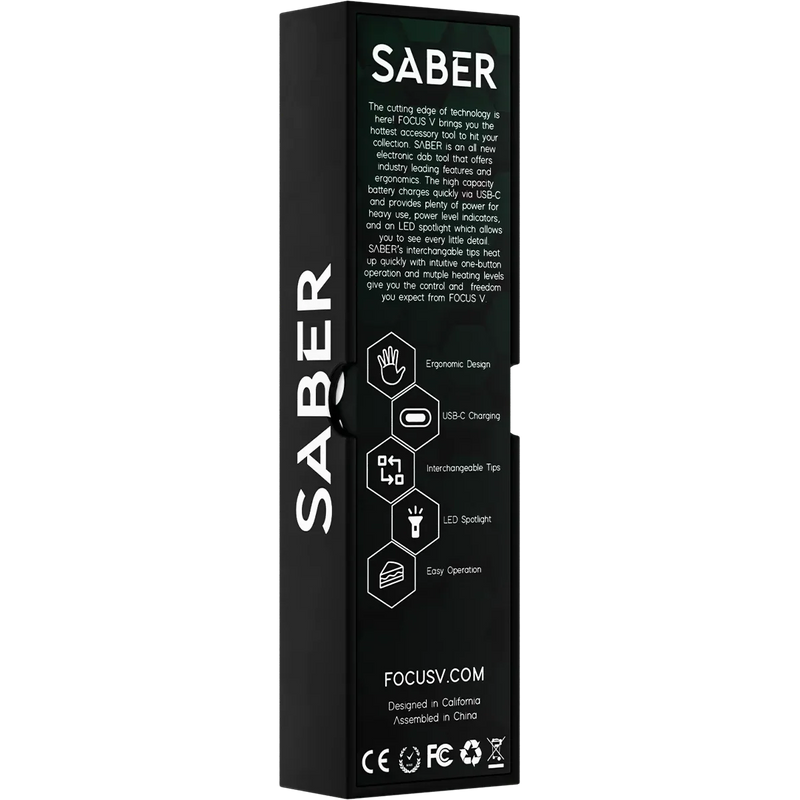 Focus V Saber Electronic Dab Tool - Teal