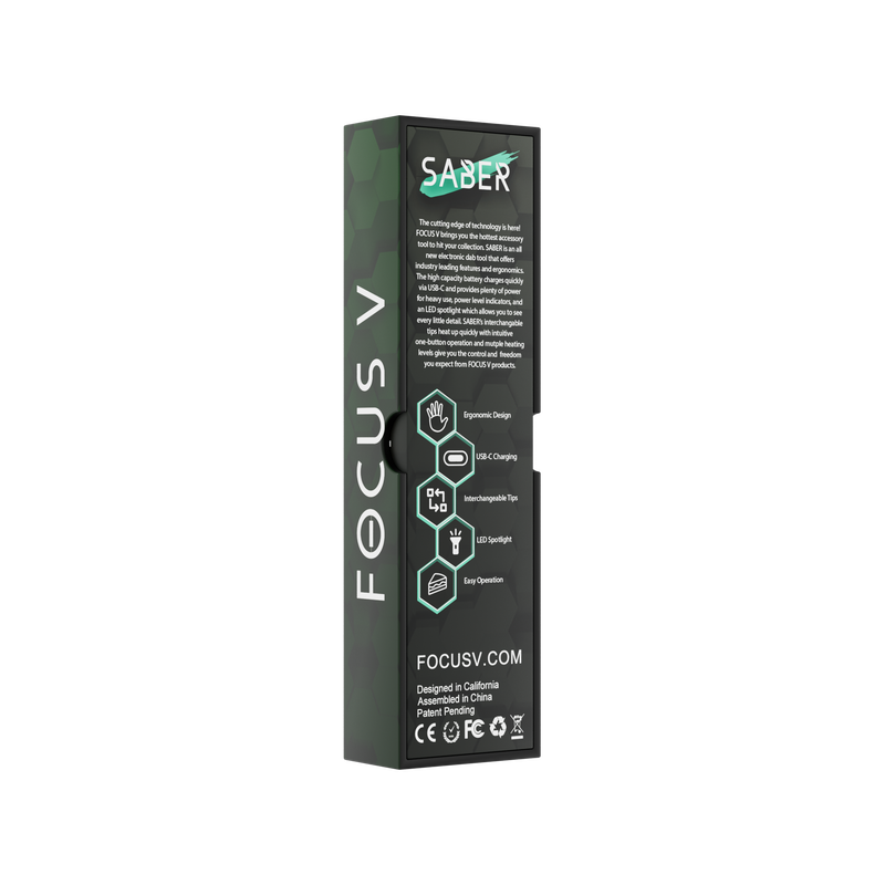Focus V Saber Electronic Dab Tool - Forest