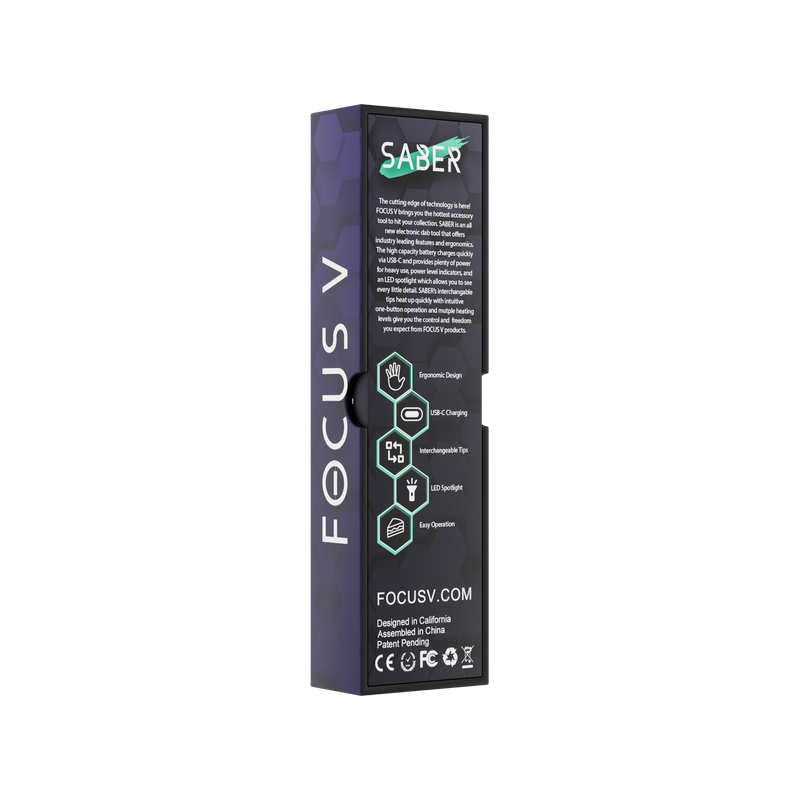 Focus V Saber Electronic Dab Tool - Grape